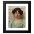 thumbnail image 2 of John William Godward 15x18 Black Modern Framed Museum Art Print Titled - Carina (1910), 2 of 5