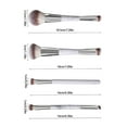 thumbnail image 3 of Double Sided Makeup Brushes Set Blushs Liquid Makeup Eyeshadow Powder Blending Brush Travel Make Up Brushes Womens, 3 of 8