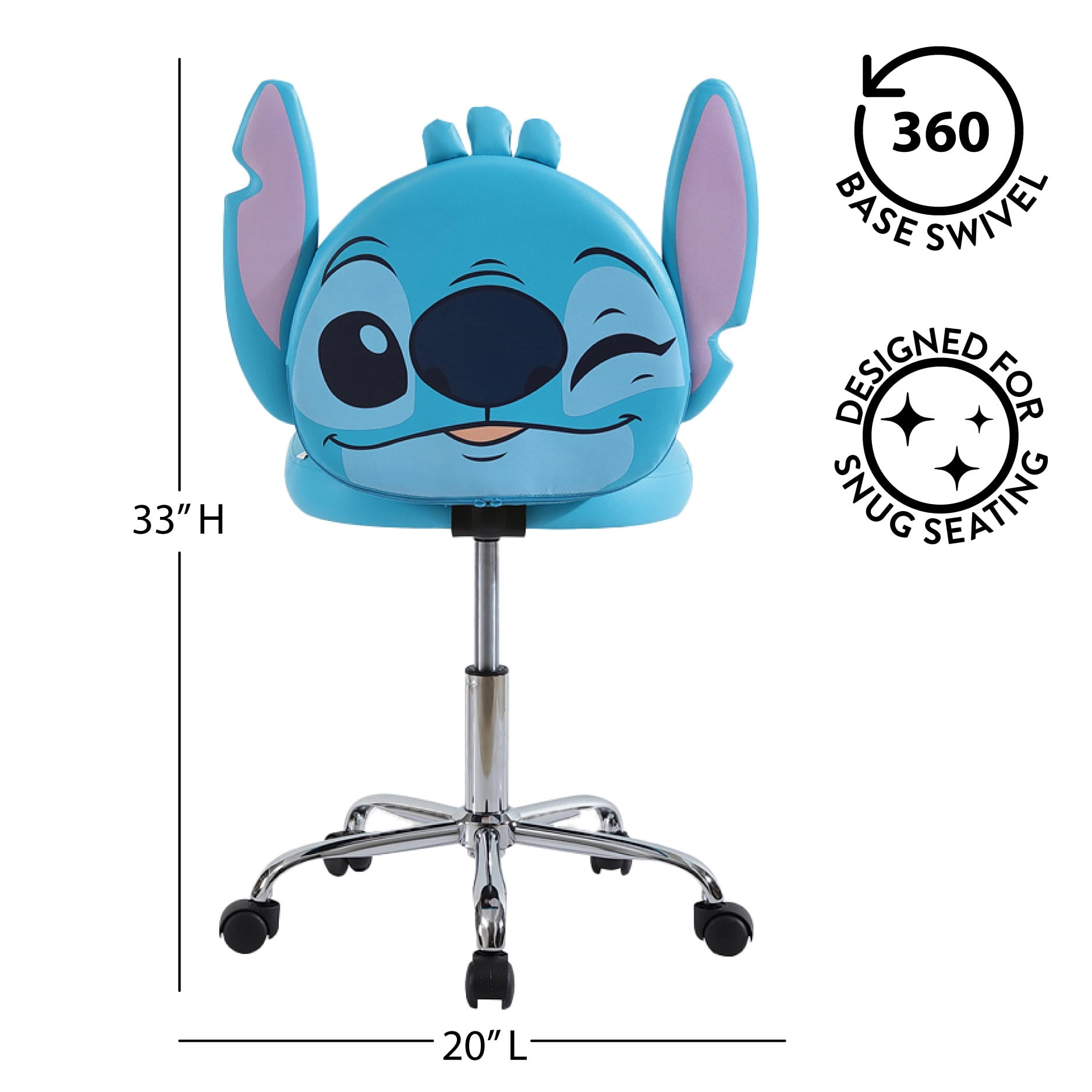 Stitch , Kids Figural Desk Chair