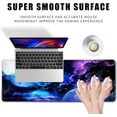 thumbnail image 2 of XL Gaming Mouse Pad Desk Pad Galaxy Print Extended Big Mouse Pad Large,31.5x11.8in Long Computer Keyboard Mousepad Mouse Mat with 3mm Non-Slip Base and Stitched Edge for Home Office Work, 2 of 6
