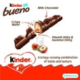 thumbnail image 3 of Kinder Bueno Milk Chocolate & Hazelnut Bars Multipack 10 x 43g, British Import (Pack of 3), 3 of 5