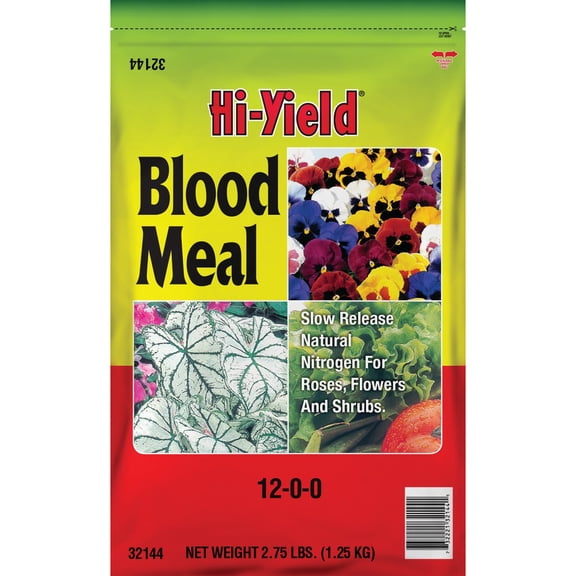 Voluntary Purchasing Group Hi-Yield Blood Meal Granules - Natural 12-0-0 Fertilizer - 2.75 lbs