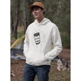 thumbnail image 2 of Drink Milk Be Good. Hoodie Men -Image by Shutterstock, Male XX-Large, 2 of 4