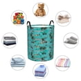 thumbnail image 6 of Goofa Hawaii Palms Printed Circular Hamper,Laundry Basket with Handles,Storage Baskets Foldable,Large Capacity Laundry Hamper-Medium, 6 of 8