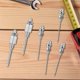 thumbnail image 3 of 6pcs Grease Needle Nozzle Kit, Steel Grease Nozzle Needle Dispenser Grease Injector Needle Grease Adapter Fitting Tool, 3 of 5
