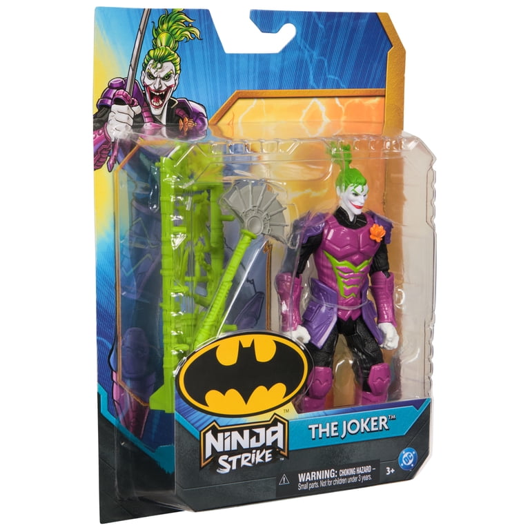 DC Comics, Batman Ninja Strike 6-inch The Joker Action Figure, for