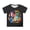 Black, variant on Back To School Shirts for Toddler Boys Girls Relaxed Fit Fun Graphics O Neck Short Sleeve First Grade Rainbow Girls Boys 1st Grade Squad T-Shirt