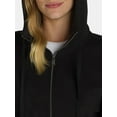 thumbnail image 4 of Avia Women's Fleece Full Zip Hoodie, Sizes XS-XXXL, 4 of 5