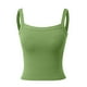 thumbnail image 5 of Camiseta elástica para mujer: sin mangas, tejido suave y transpirable, camiseta informal para combinar con otras prendas o hacer ejercicio. Tallas S/XL., 5 of 7