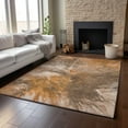 thumbnail image 6 of Addison Rugs Mayfield Washable Transitional Modern Paprika Rectangle Rug, 2'6" x 3'10", 6 of 6