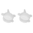 thumbnail image 2 of Tapas Silicona Elásticas Reutilizables Resistentes Al Calor Cubierta para Cuenco Envolver Alimentos (6 5 Cm) 2 Uds., 2 of 4