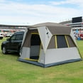 thumbnail image 6 of TIMBER RIDGE 5 Person SUV Tent Weather Resistant Portable for Car SUV Van Camping, Includes Rainfly and Storage Bag, khaki, 6 of 9