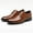 Brown, variant on YYUIJK Men's Oxford Formal Shoes Classic Lace-up Dress Shoes Business Casual Oxford PU Leather Shoes Black 7