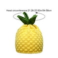 thumbnail image 2 of Jiibva Pineapple Hat Cute Beanie Crochet Hat Women Fruits Knitted Winter Headgear Halloween Christmas Clothing Accessories, 2 of 7
