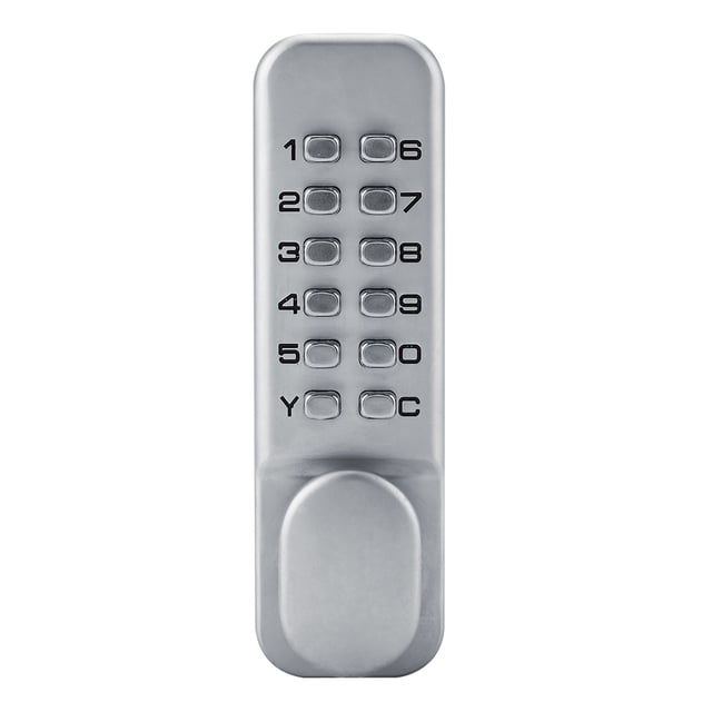 Peahefy Password Lock,1 - 11 Digit Code Combination Cam Door Zinc Alloy Convenient Password Security Coded Lock, Door Lock