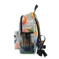 thumbnail image 4 of FORMRS School Backpack with Front Zippered Pocket 12" Student Travel Daypack, Blue Goldfish Bowl, 4 of 6