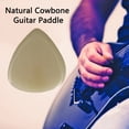thumbnail image 4 of Plumillas De Guitarra Púas de guitarra de hueso bovino natural, púa de guitarra, herramientas de entrenamiento (estilo B) Sywqhk Para Estrenar, 4 of 8
