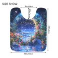 thumbnail image 5 of Yayeee Bath Rug for Bathroom Floor Non Slip Rectangle Fluffy Soft Absorbent Mat, 16"x24", Beautiful Floral Moon, 5 of 7
