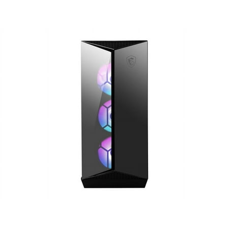 MSI - MPG GUNGNIR 110R ATX Mid-Tower Case - Black