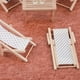 thumbnail image 4 of Sillas de de Playa en Miniatura 1:12 Mini de Camping para Terraza de Playa, 4 of 9