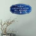 thumbnail image 3 of Victorian Plus Captain's Quarters: All Aboard! Wall or Door Sign | Sailing Boat Decoration - Medium, 3 of 8