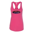 thumbnail image 2 of Red Blue and Black Ford Logo | Womens Cars and Trucks Jersey Racerback Tank Top, Raspberry, Medium, 2 of 3