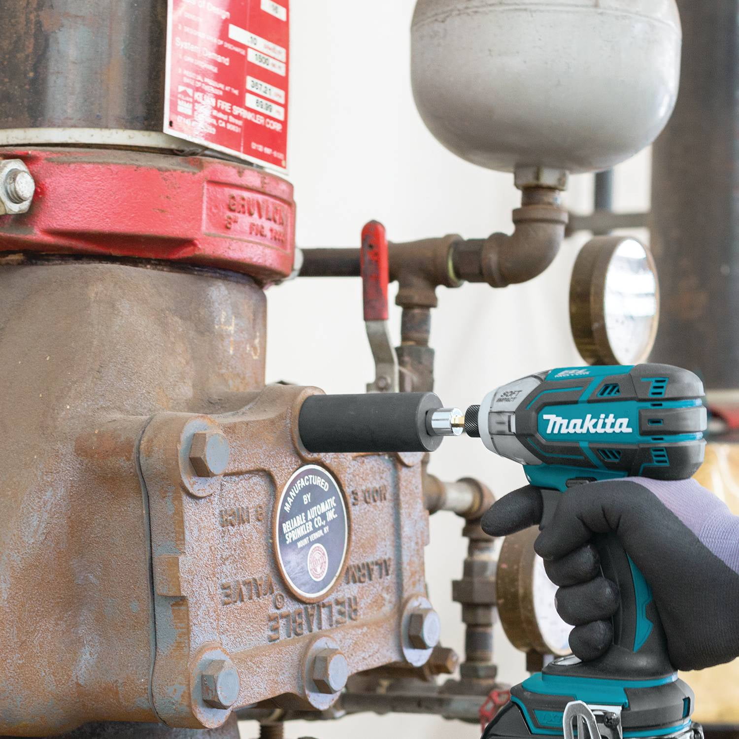 Makita Impact Driver, 3200 RPM, 18 V DC XST01Z