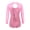 Pink, variant on YONGHS Kids Girls Mesh Splice Long Sleeve Sequins Dance Leotards Gymnastic Ballroom Dancewear Silver 8