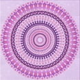 thumbnail image 1 of Ahgly Company Machine Washable Indoor Square Transitional Blossom Pink Area Rugs, 7' Square, 1 of 7