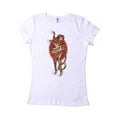 thumbnail image 1 of T-shirt Femme Tease Me PussyCat, Blanc Large, 1 of 1