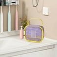 thumbnail image 4 of Lightweight Mesh Makeup Bag Travel Cosmetic Organizer with Zipper for Women and Girls - Portable Toiletry Pouch for Efficient Storage, 4 of 5