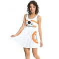 thumbnail image 3 of Star Wars BB-8 A Line Dress Junior Women's (Large), 3 of 4