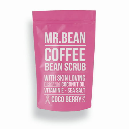 Mr. Bean Organic All Natural Coffee Body Scrub Coco Berry 7.76