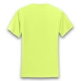 thumbnail image 3 of High Visibility Safety T-Shirt for Men | Hi Vis Short Sleeve Dry Fit Poly Shirts, 5.1 Oz 100% Polyester, Safety Neon Green, S Size, 3 of 5