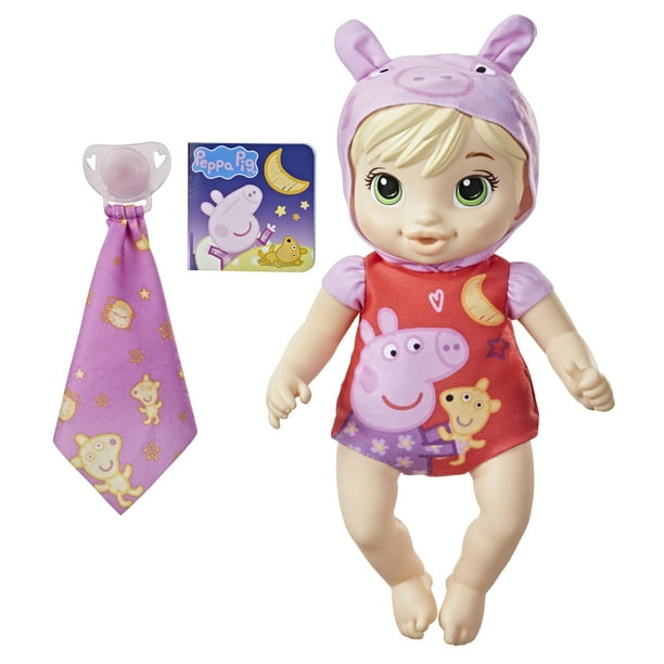 Baby Alive Goodnight Peppa Doll, Peppa Pig Toy, Blonde Hair - Walmart.com