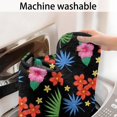 thumbnail image 5 of Pioneer Flower Floral Print Pattern Bathroom Rugs Mat, Non Slip Microfiber Bathroom Rug with Rubber Backing, Soft Mats for Bathroom Floor Tub Shower, 20"x32", 5 of 5