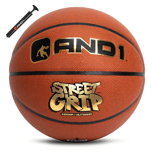 Baloncesto AND1 Street Grip Premium de piel compuesta, talla 7