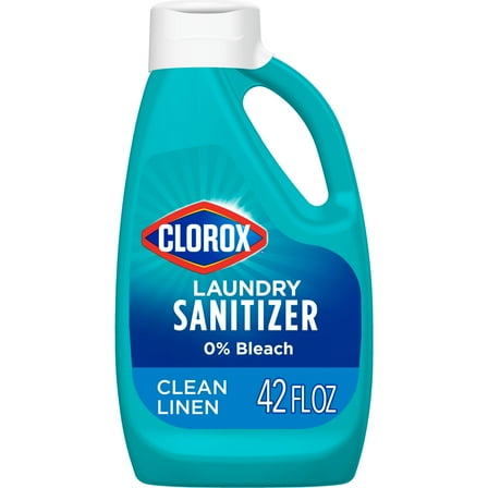 Clorox Bleach-Free Odor Eliminating Laundry Fabric Sanitizer, Active Fresh, 42 fl oz