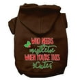 thumbnail image 4 of Christmas Pet Dog  Cat Hoodie Screen Printed, "Who Needs Mistletoe When You're This Cute", 4 of 11
