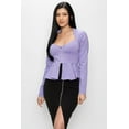 thumbnail image 1 of Long Sleeve Ruffle Zip-up Jacket, 1 of 1