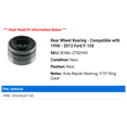 thumbnail image 2 of Rear Wheel Bearing - Compatible with 1998 - 2013 Ford F-150 1999 2000 2001 2002 2003 2004 2005 2006 2007 2008 2009 2010 2011 2012, 2 of 2