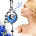 thumbnail image 3 of Bling Car Smell Air Freshener Diffuser Car Logo Perfume Rearview Mirror Pendant Ornament For Car, 3 of 3