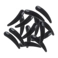 thumbnail image 1 of 100 cucharas para cosméticos, cucharas para mascarillas de maquillaje, accesorios de bricolaje, palitos para mezclar, pequeñas para crema facial, de negro, 1 of 8