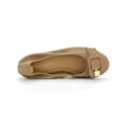 thumbnail image 4 of BLISSFUL STEP Women's Casual Comfortable Ballet Flats Khaki 6.5, 4 of 8