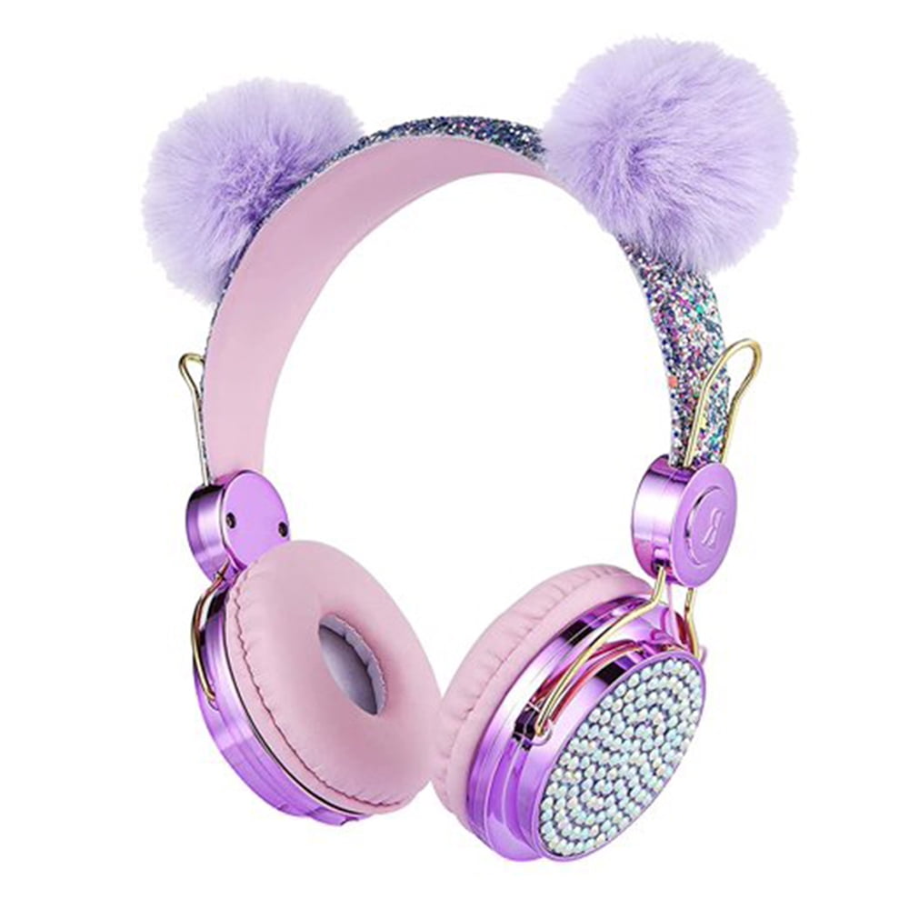 MANCHE Kids Bluetooth Headphones for Girls Wireless Headsets with Microphones,OverEar