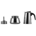 thumbnail image 4 of Wosthever Cafetera filtro olla percolador herramienta de acero inoxidable mano de obra fina ahorro de espacio máquina de filtrado de superficie lisa sin Juegos de servir café y té Tipo 3 Wosthever HA023933-03, 4 of 6