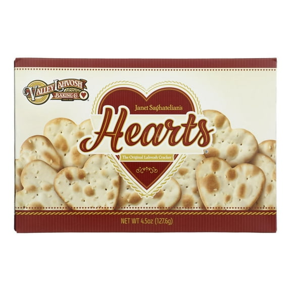 Valley Lahvosh - Hearts Original - Case of 12-4.5 OZ