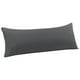 thumbnail image 1 of Cuerpo Almohada Funda con Sobre Cierre, Almohada Funda para Larga Refuerzo Almohada, Suave Microfibra Cuerpo Almohada Fundas Gris Cuerpo (51cmx122cm), 1 of 6