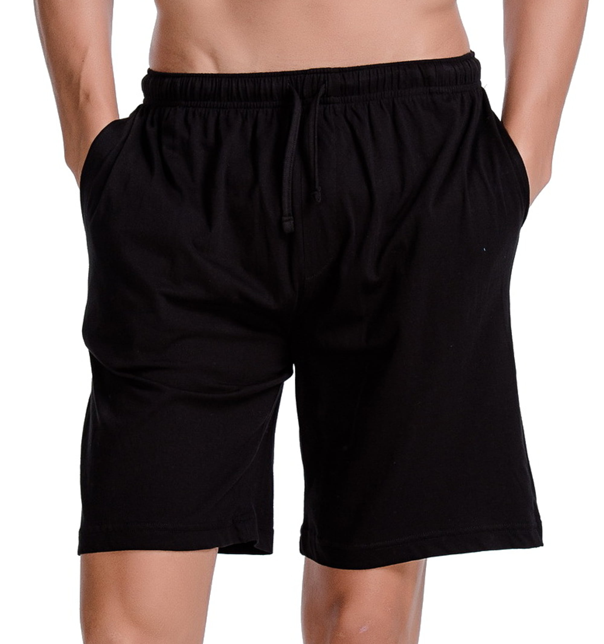 CYZ Men's Comfort Cotton Jersey Shorts With Pockets - Walmart.com