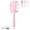 Pink, variant on Portable Dual-Use Hair Trimming Comb, Bang Trimming & Split End Removal, Portable Dual-Use Hair Trimmings Comb for DIY Hairs Thinning (Purple)